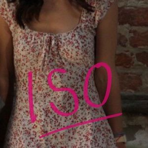 ISO Vintage Floral Dress
